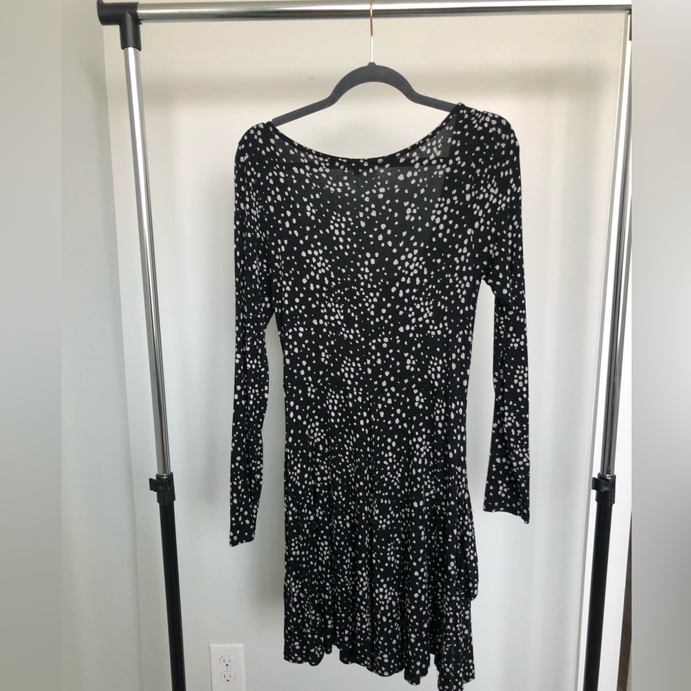 Black and Cream Skater Dress with Pockets! By Z Supply